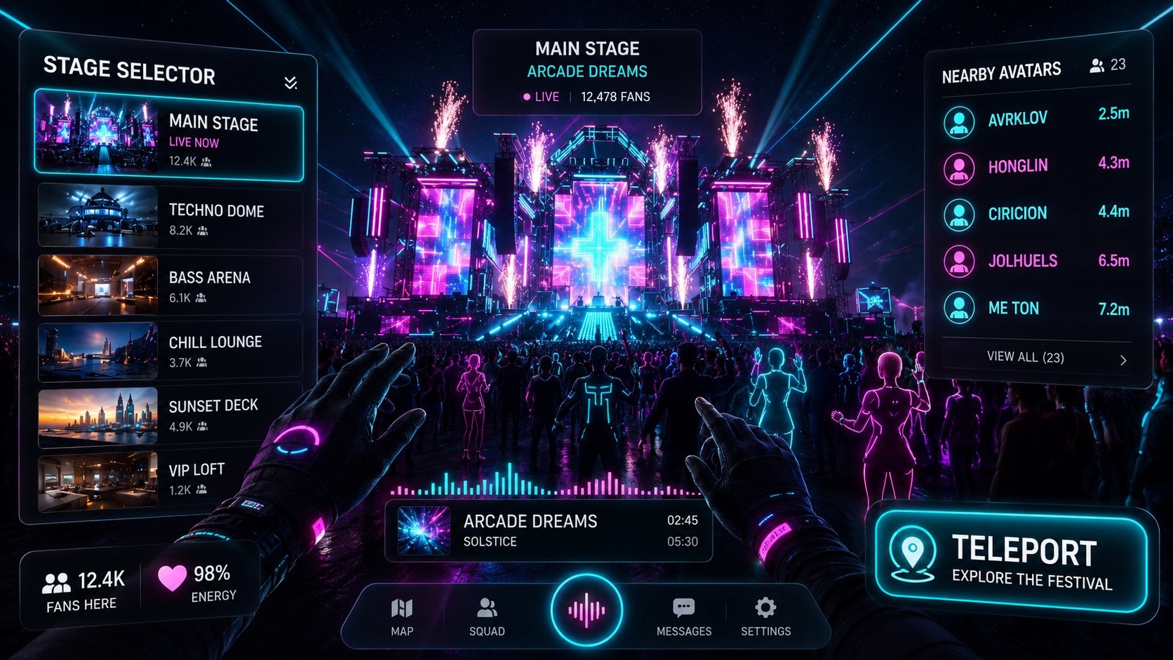 Virtual Stage Blueprint
