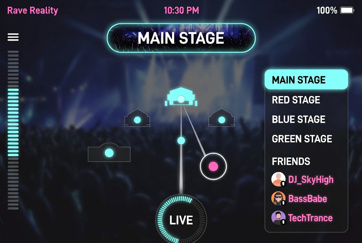 Stage Selector Map